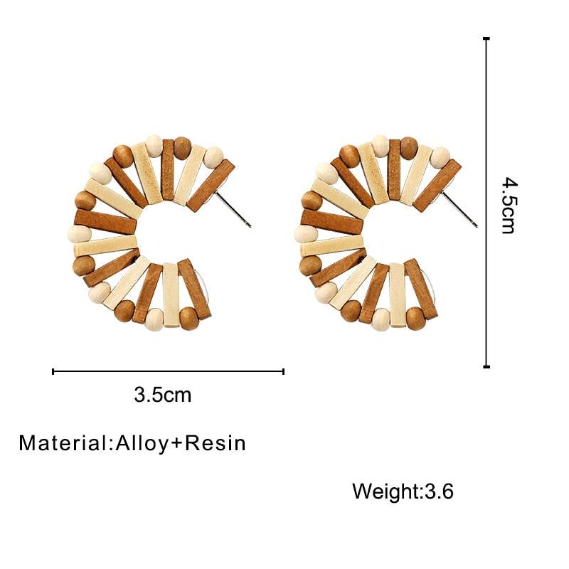 Boucles d'oreille Palmier