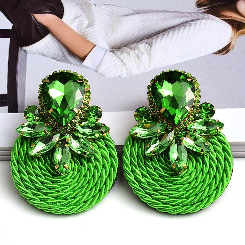 Boucles d'oreille Jade