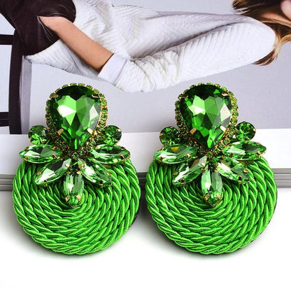 Boucles d'oreille Jade