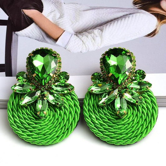 Boucles d'oreille Jade